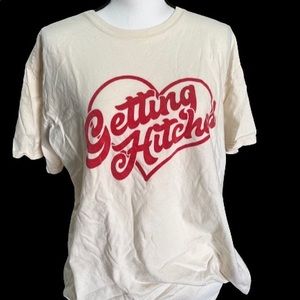 Vintage Getting Hitched Oversized Tshirt
